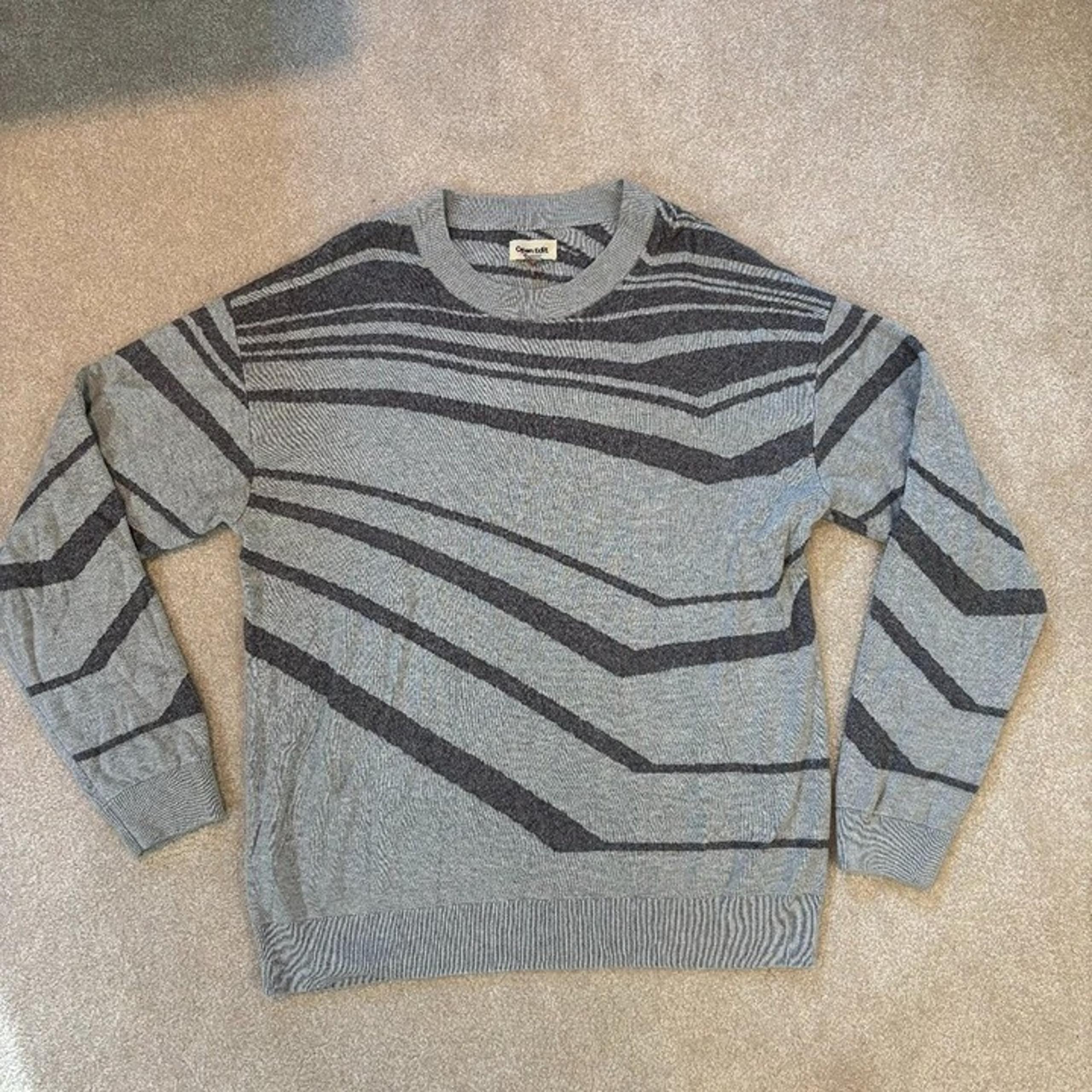 Open Edit Nordstrom Mens Gray Crewneck Pullover Sweater - Size XL - NWOT