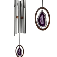 Agate Chime Large, Purple