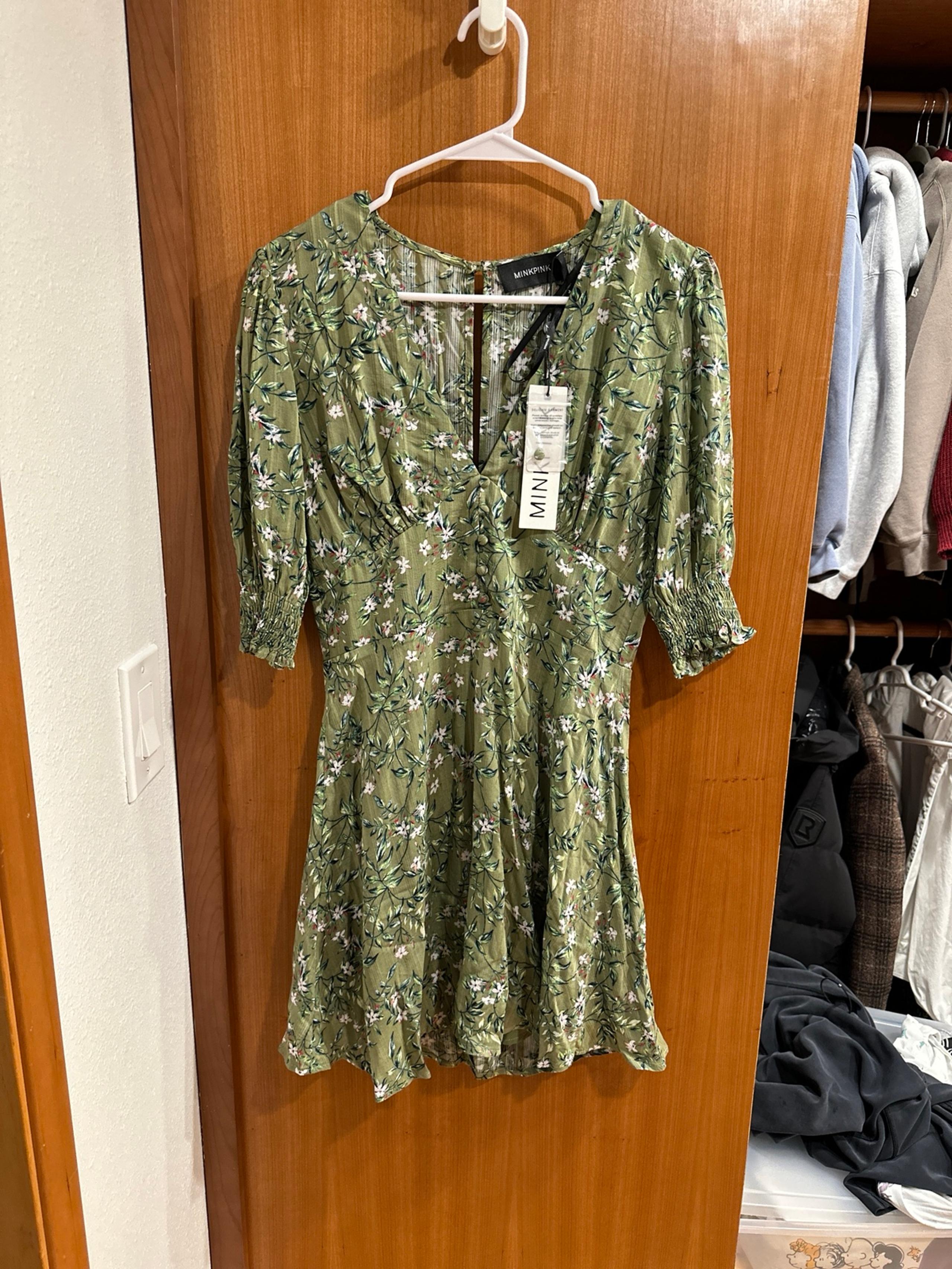 minkpink Tully A Line Mini Dress in Multi