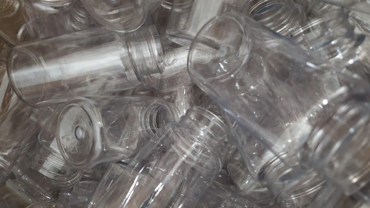 100 Wholesale Empty 150 cc Clear