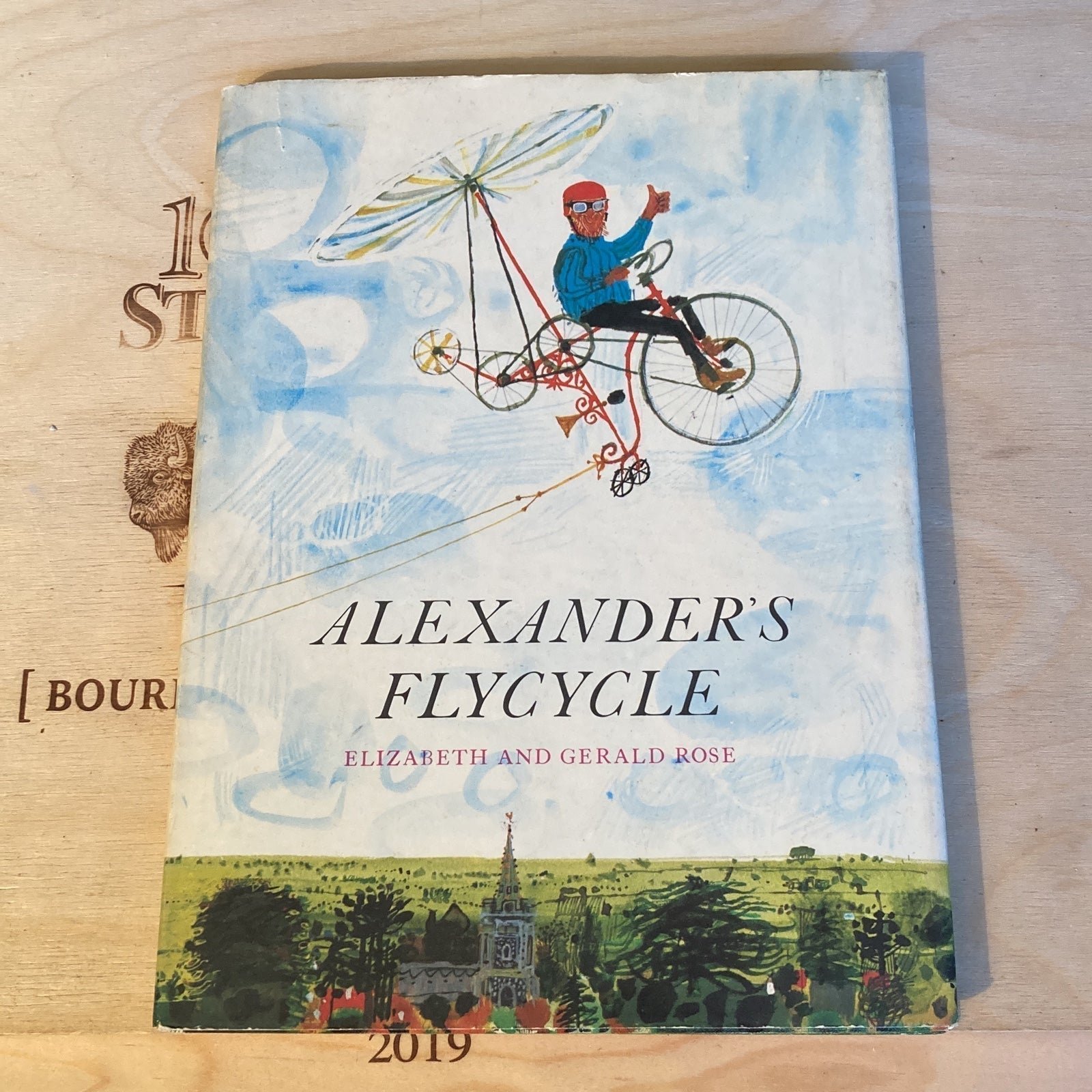 Vintage Children’s Book ~ Alexander’s Flycycle by Elizabeth Rose