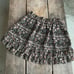 Scotch & Soda Womens Skirt Size 2 Nomadic Dreamers Ruffled Black Tan Red NEW