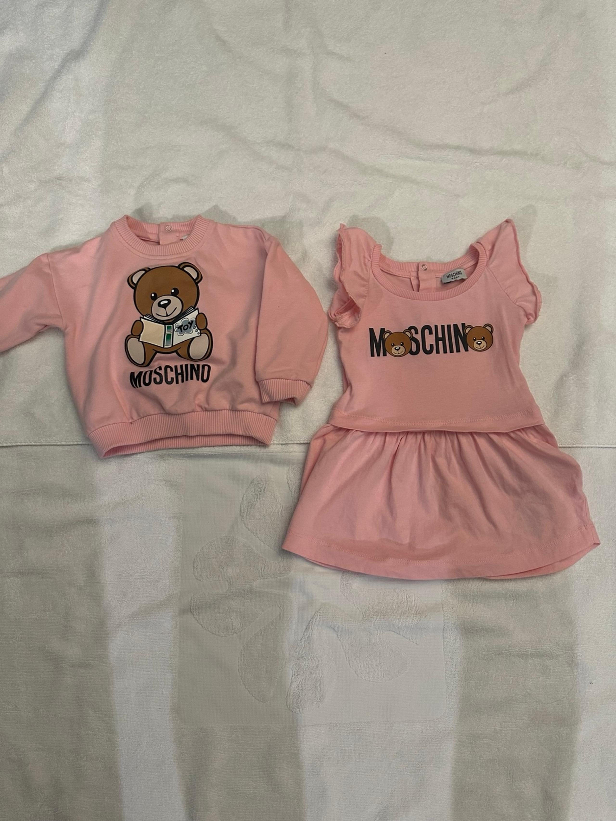 Moschino 6-9 months dress set