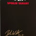 THE AMAZING SPIDER-MAN #26 SPOILER VARIANT BLANK SIG & RIP BY ZEB WELLS W/COA