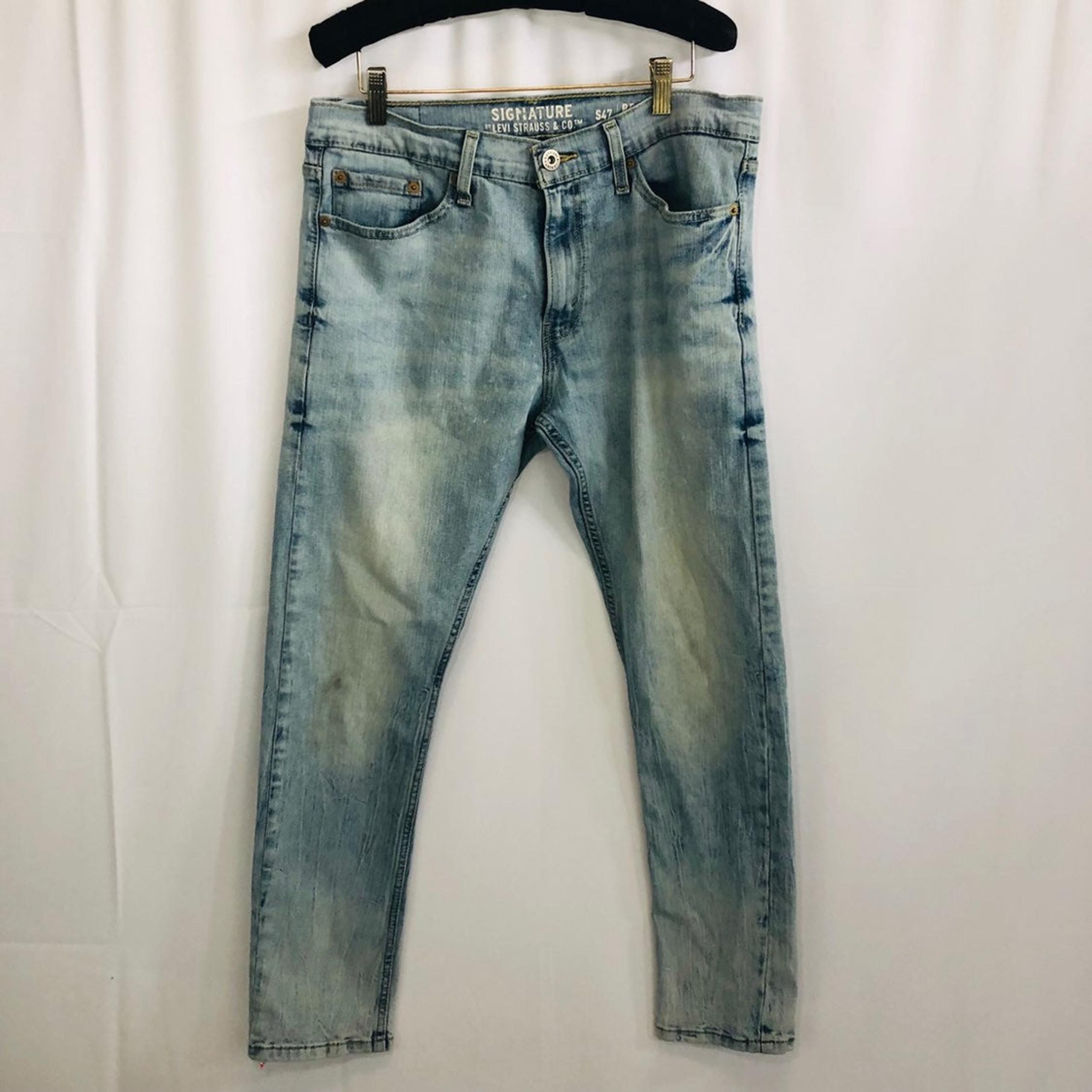 Men’s signature Levi’s skinny jeans 32x3