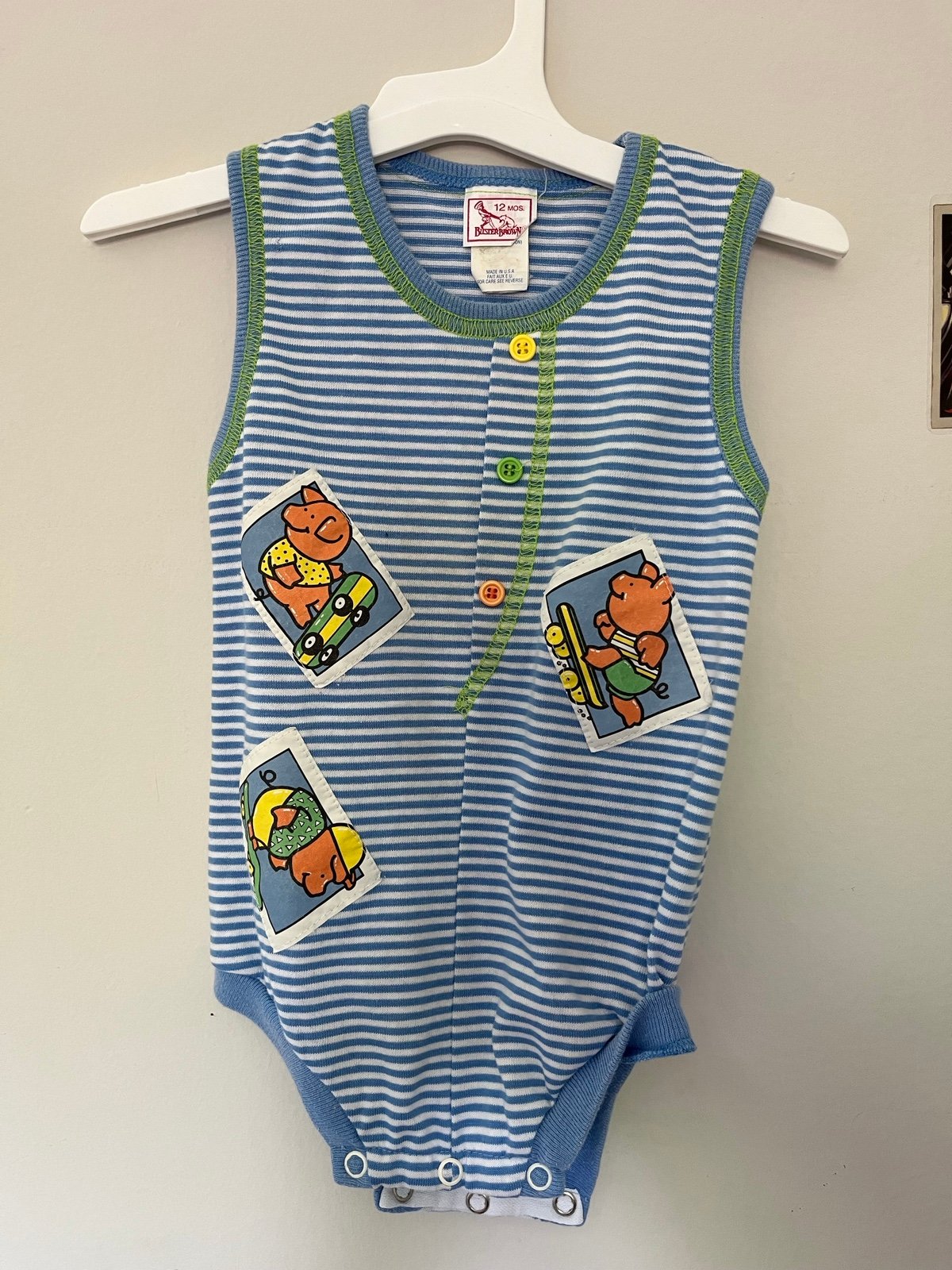 Vintage Buster Brown romper
