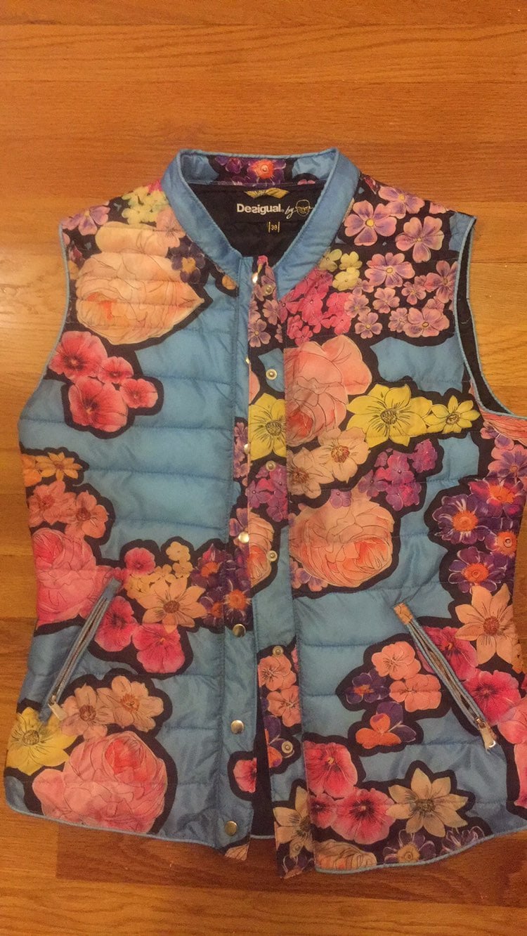 Desigual Fun Floral Vest