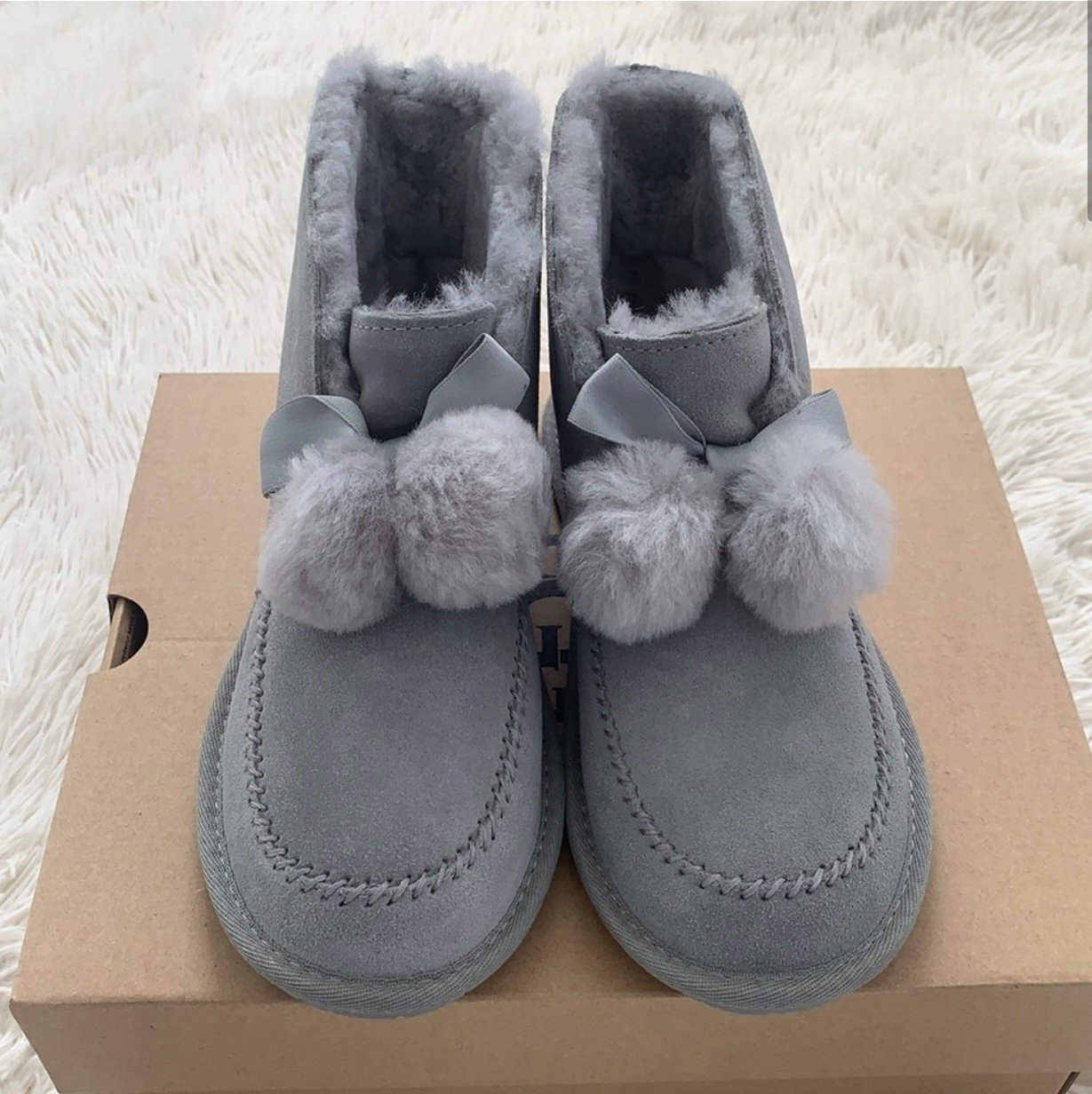 UGG Kallen genuine shearling line bootie slipper
