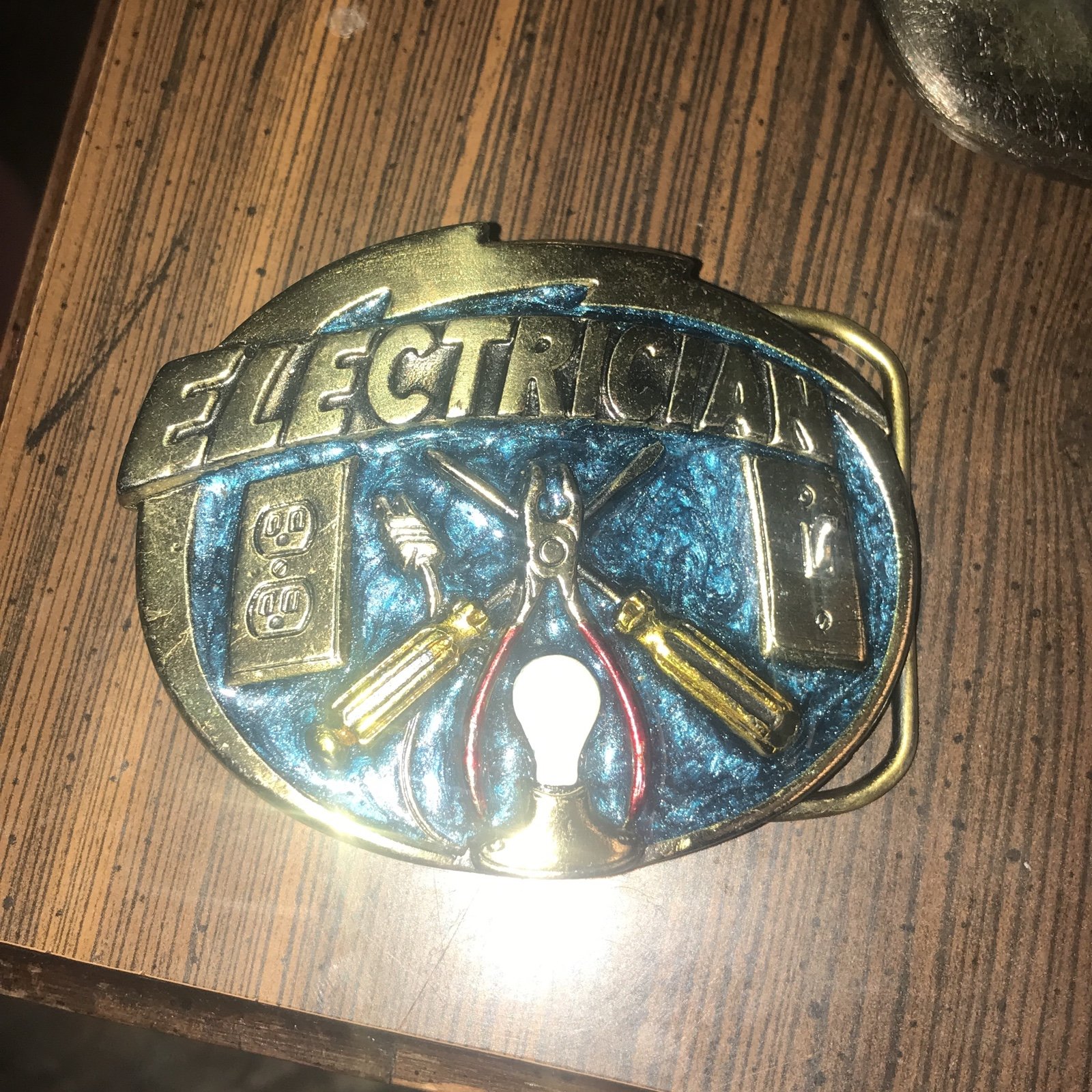 Great American buckle co. Electrician belt buckle