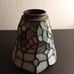 VTG Tiffany Style Stained Glass 6 Bell Shaped Light Shade.