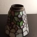 VTG Tiffany Style Stained Glass 6 Bell Shaped Light Shade.
