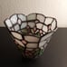 VTG Tiffany Style Stained Glass 6 Bell Shaped Light Shade.