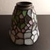 VTG Tiffany Style Stained Glass 6 Bell Shaped Light Shade.