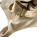 Free People Ribbed High Neck Nude Bodysuit 2pc Set Size Medium *1 is NEW