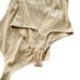 Free People Ribbed High Neck Nude Bodysuit 2pc Set Size Medium *1 is NEW