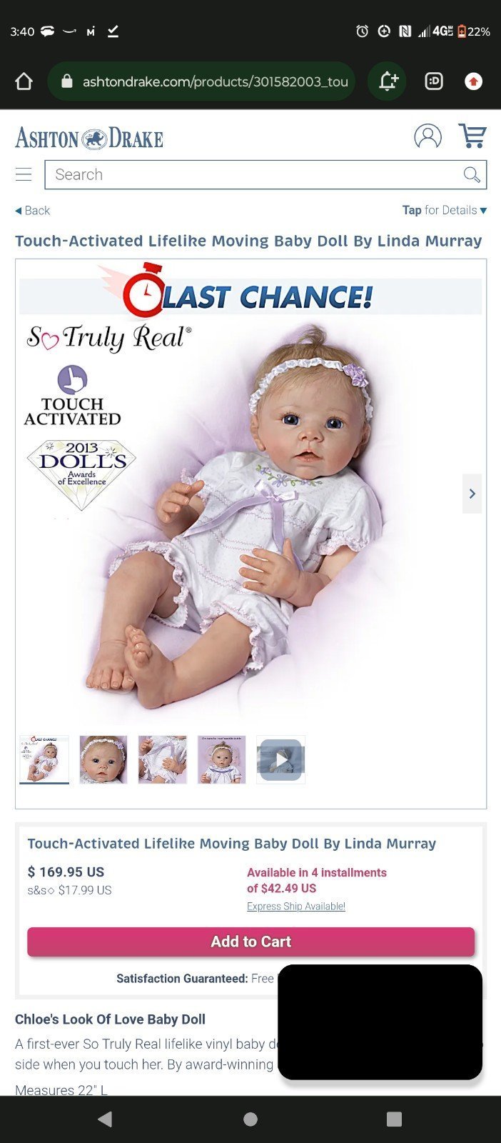 Ashton-Drake Doll: Chloe