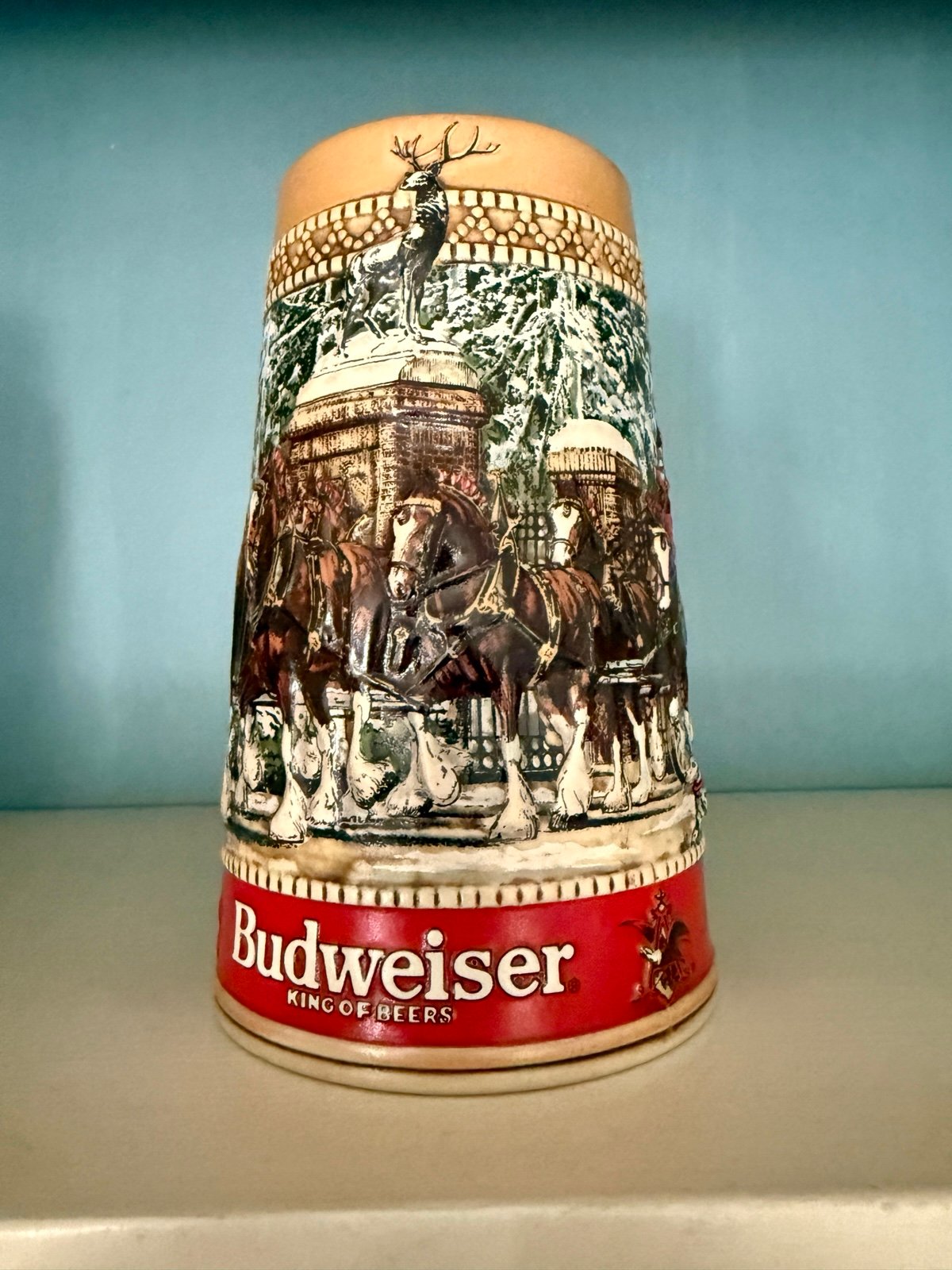 1987 “C” Series Clydesdale Budweiser Stein