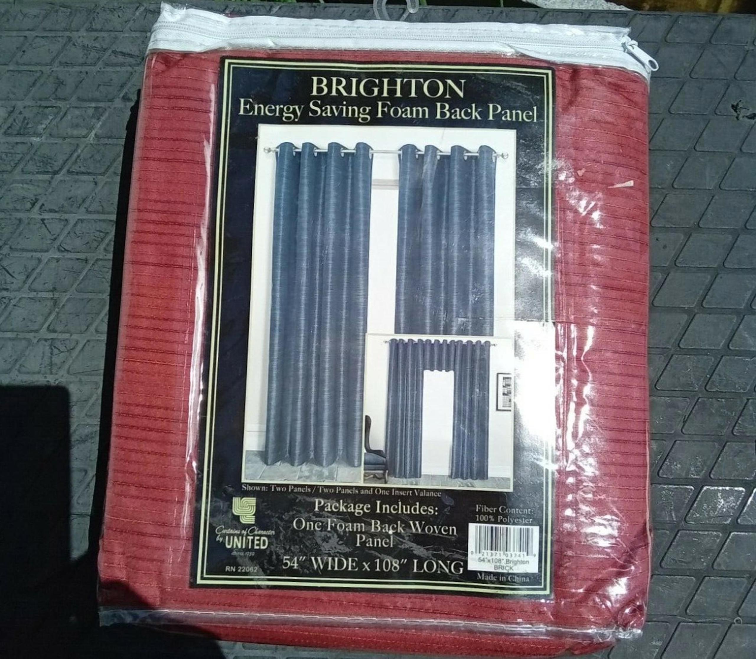Drapes Red