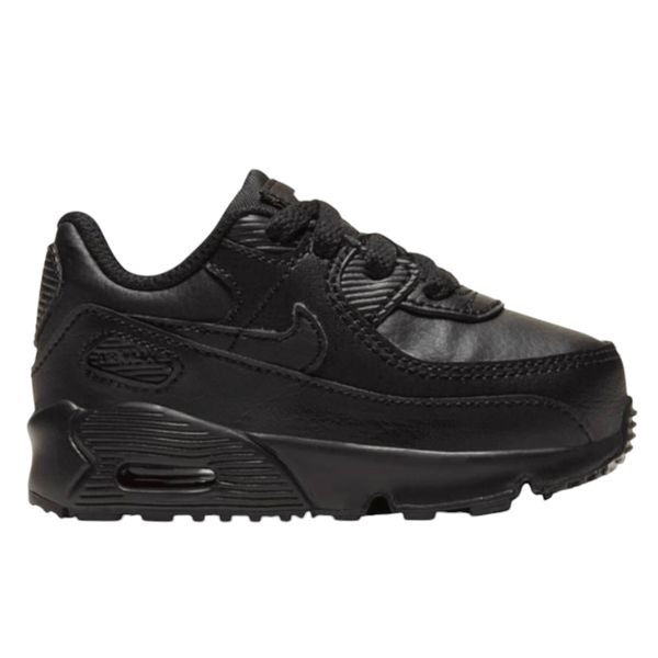 NIKE Air Max 90 Triple Black TD Sneakers Size 10.5C