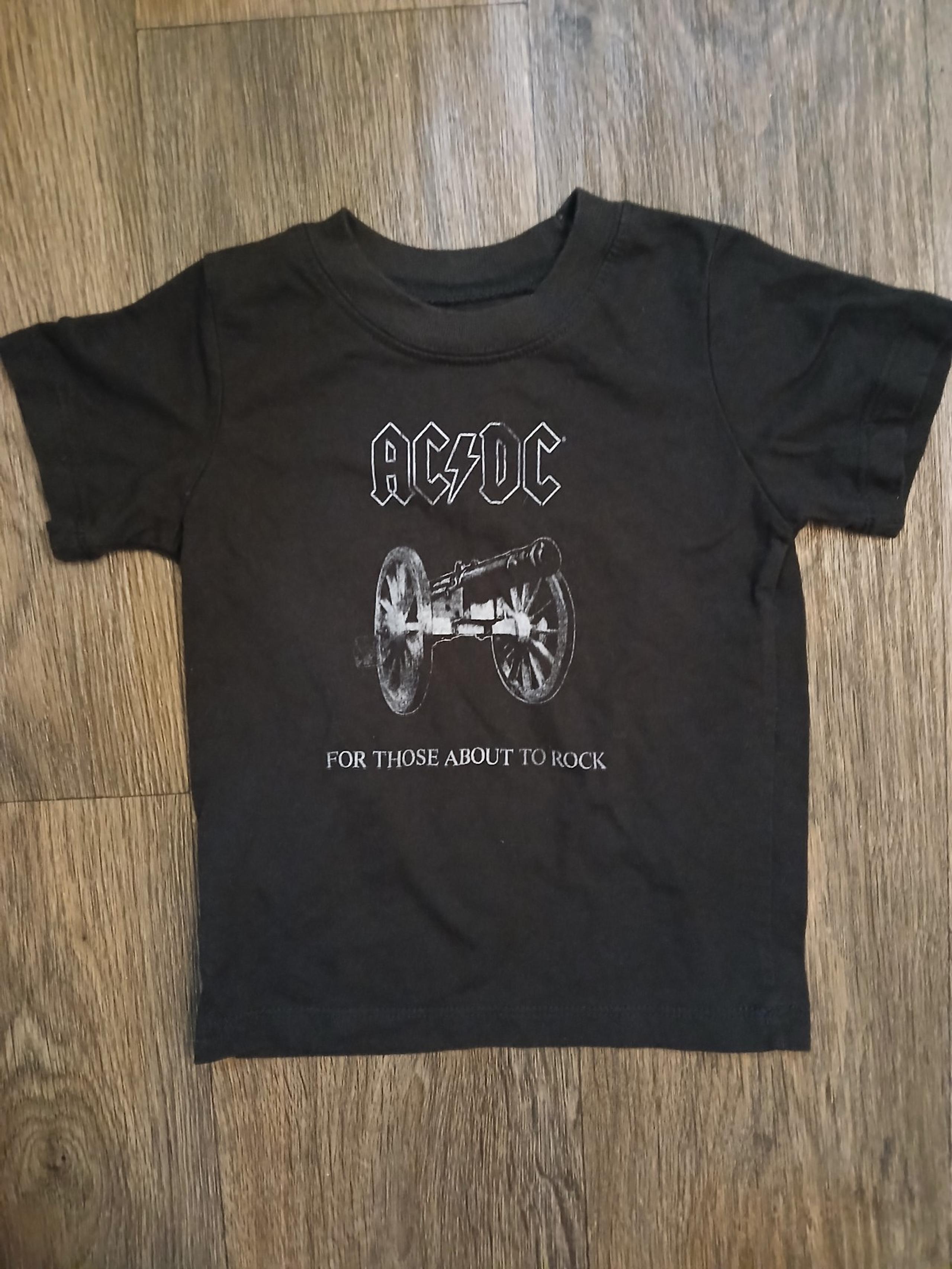 AC/DC Kids Toddler T-Shirt: For Those About to Rock

Size 2T