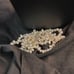 Vintage real waterdrop pearls necklace singed