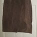 Bagatelle Brown Suede Leather Skirt NWT