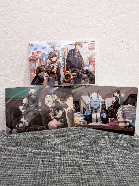 Zenless Zone Zero ZZZ Official Hoyoverse Postcard Bundle Tuning Series X3