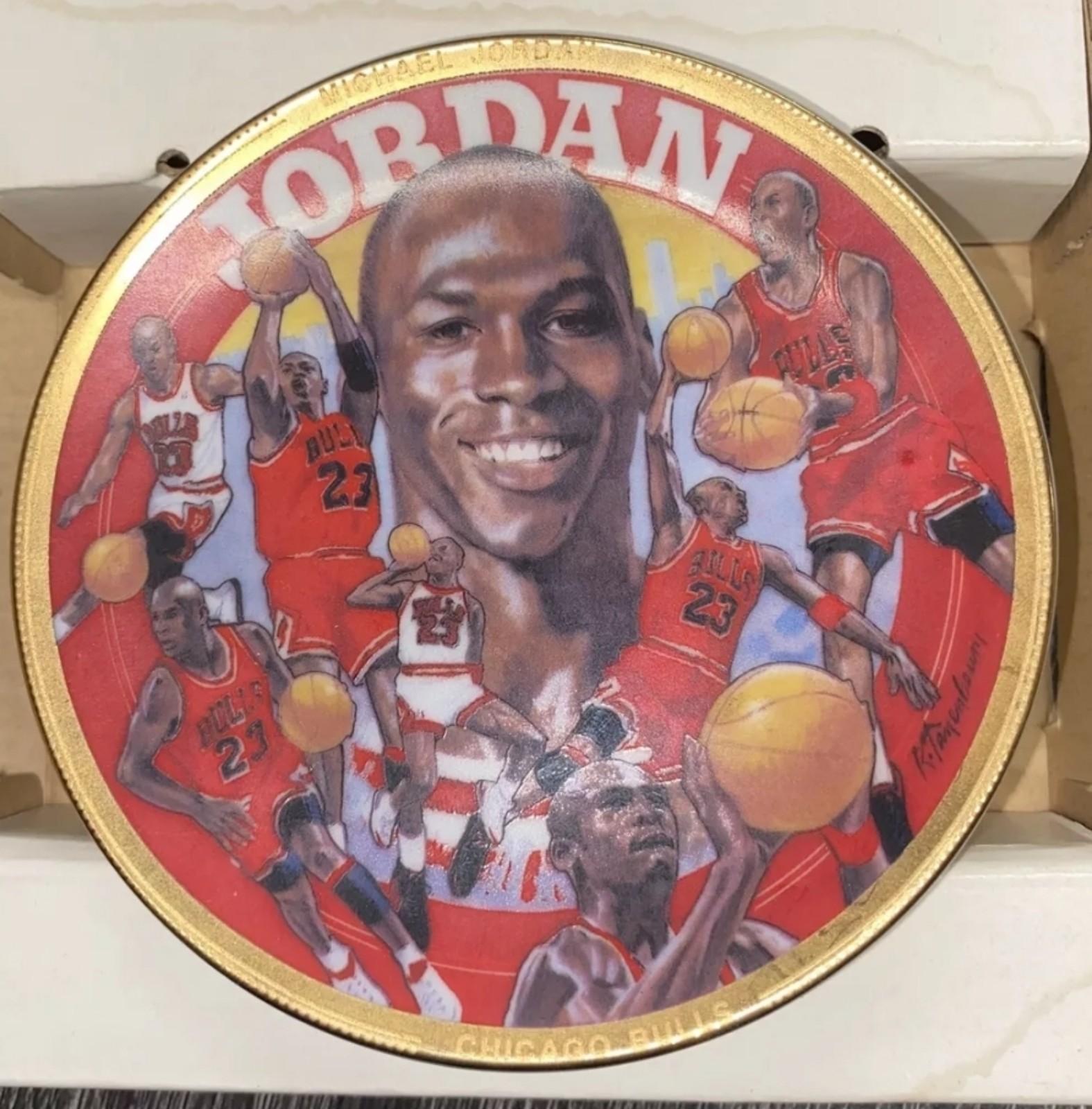 Michael Jordan Sports Impressions plate -1992