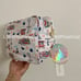 Disney x Stoney Clover Lane Disneyland Main Street Large Pouch in White