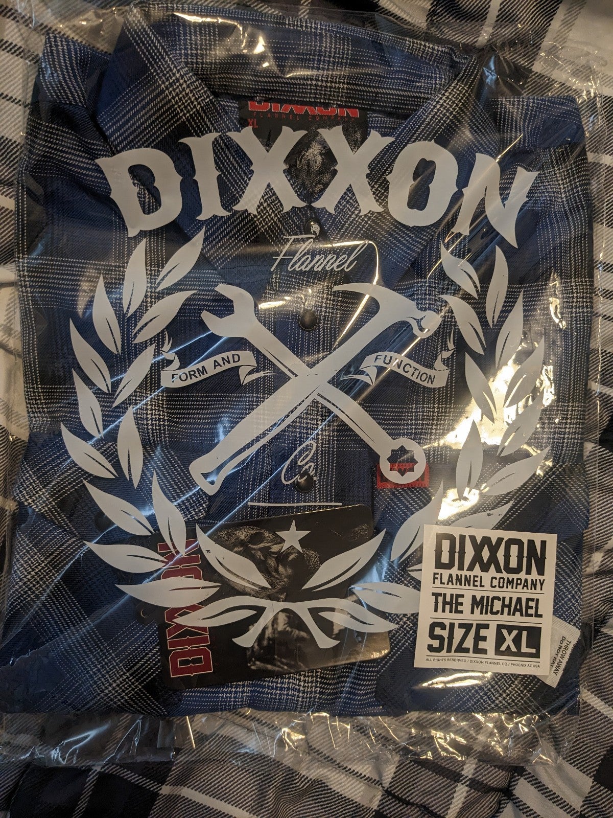 Dixxon Flannel The Michael XL BNIB