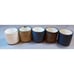 RARE Zaalberg Holland Small Cup Pottery Set of 5 -CHIPS