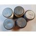 RARE Zaalberg Holland Small Cup Pottery Set of 5 -CHIPS
