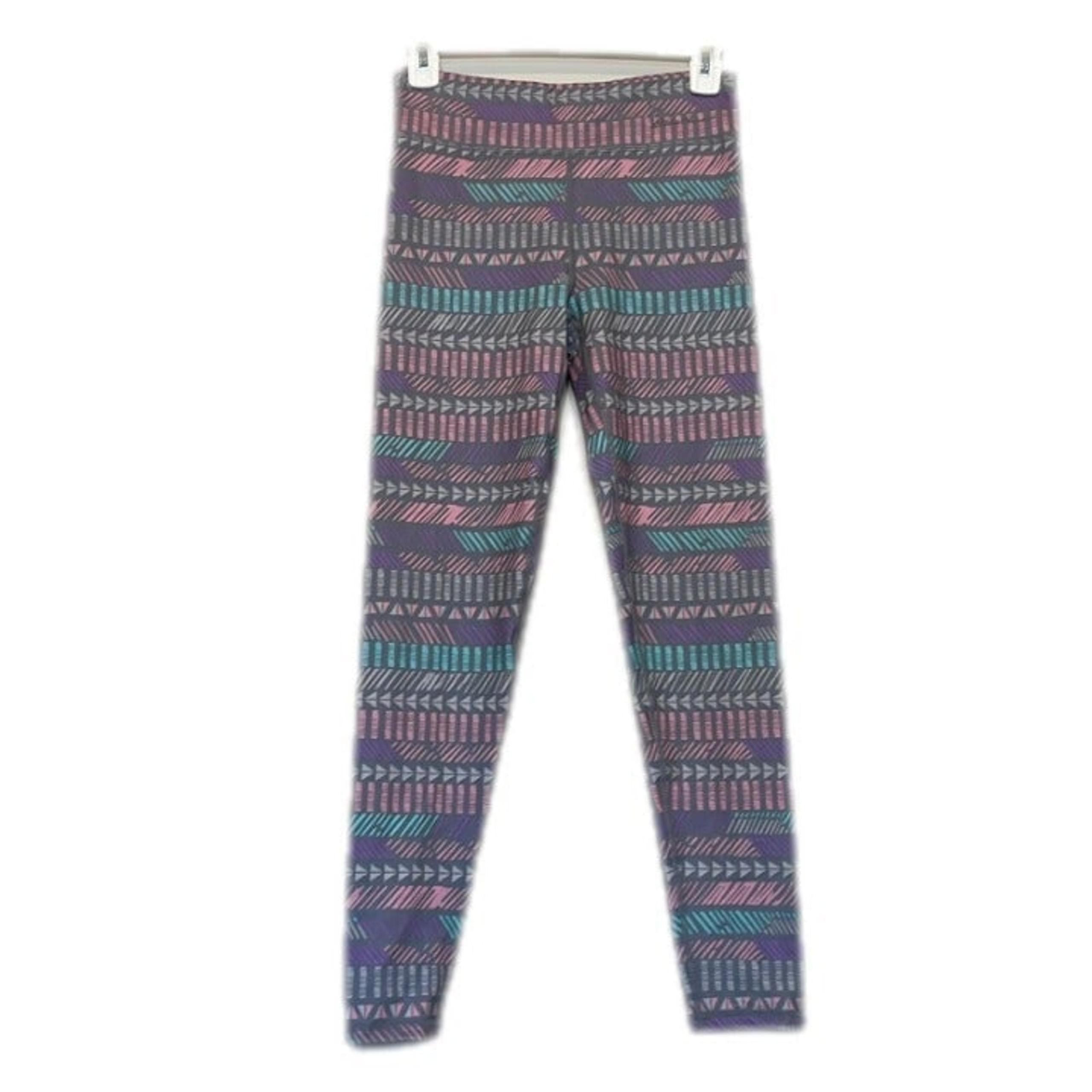 Eddie Bauer Girls Multicolor Activewear Pull On Leggings Size Large