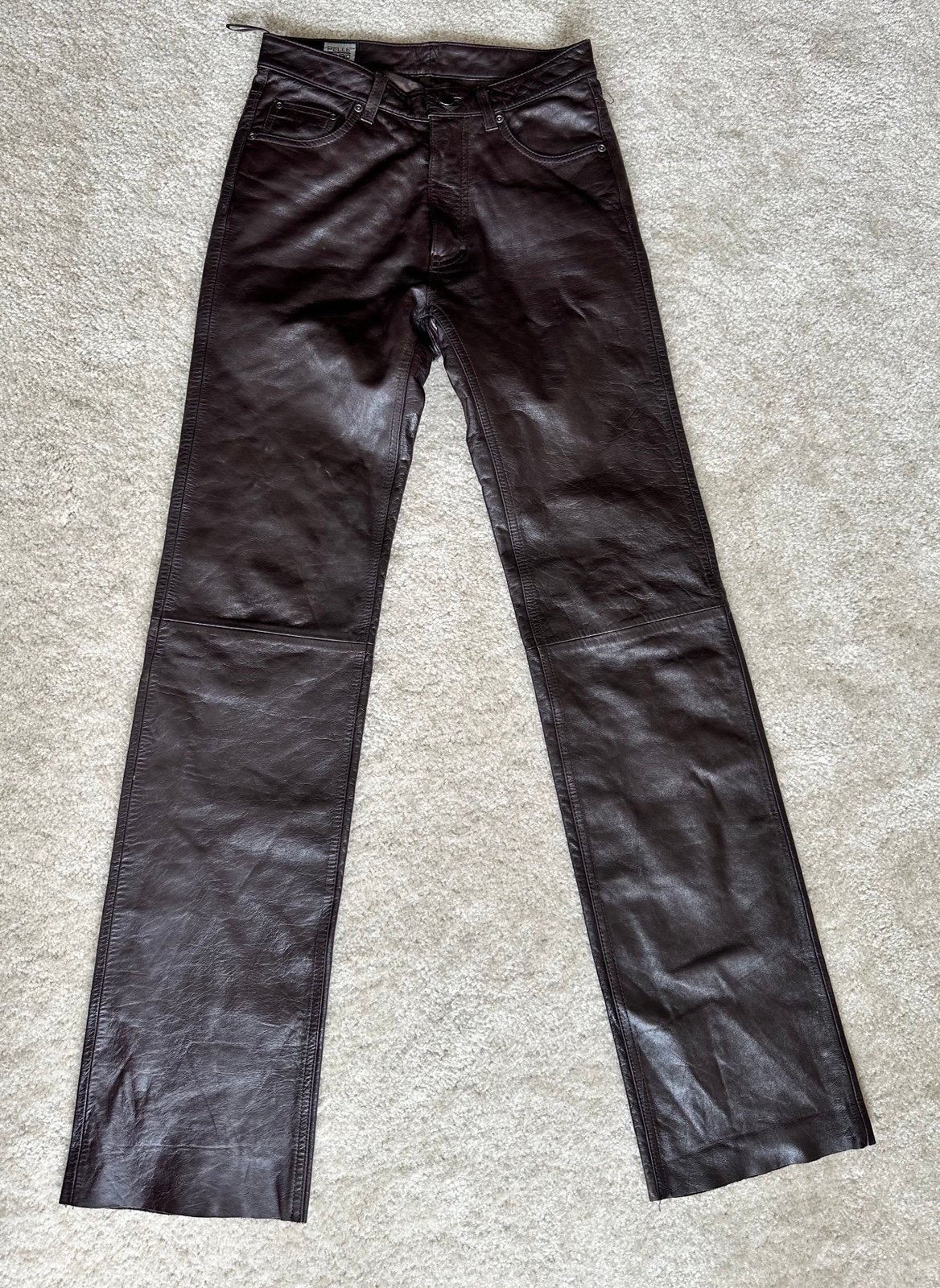 Pelle Studio Wilsons Brown Leather Pants Size 28 (27x33.5)