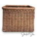 Threshold Studio McGee Cube Vintage French Basket Wicker Rattan - Target