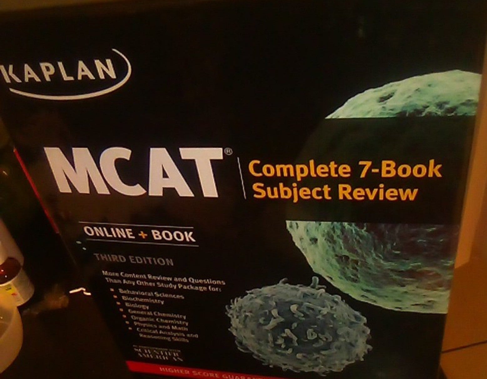 Kaplan MCAT complete 7 book subjects review