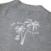 THE BEACH PEOPLE Open Front Oversized Cardigan Sweater palm trees Size XL/2XL