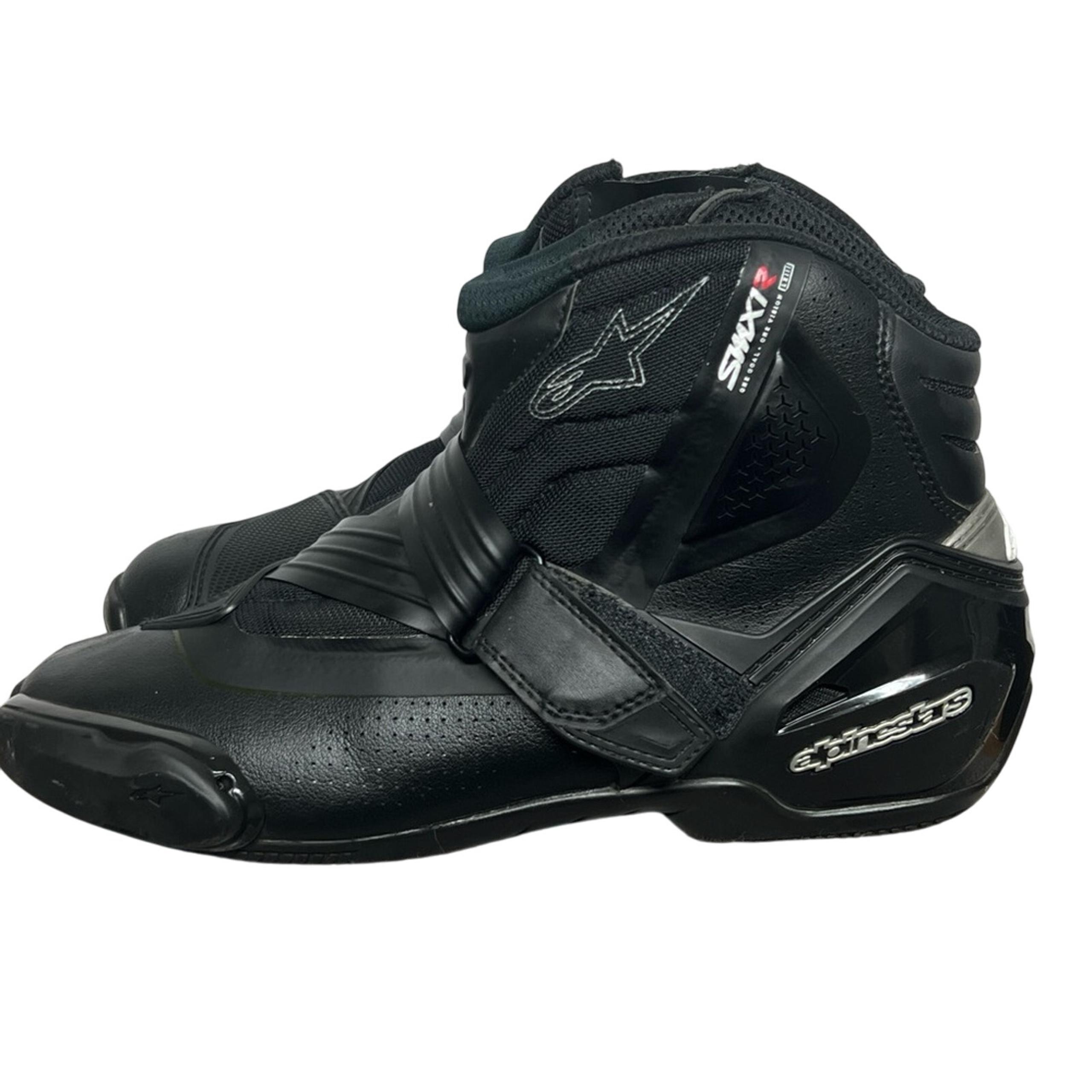 Alpinestars SMX-1R V2 Vented Boots Black 45 EU 10.5 US WORN TWICE