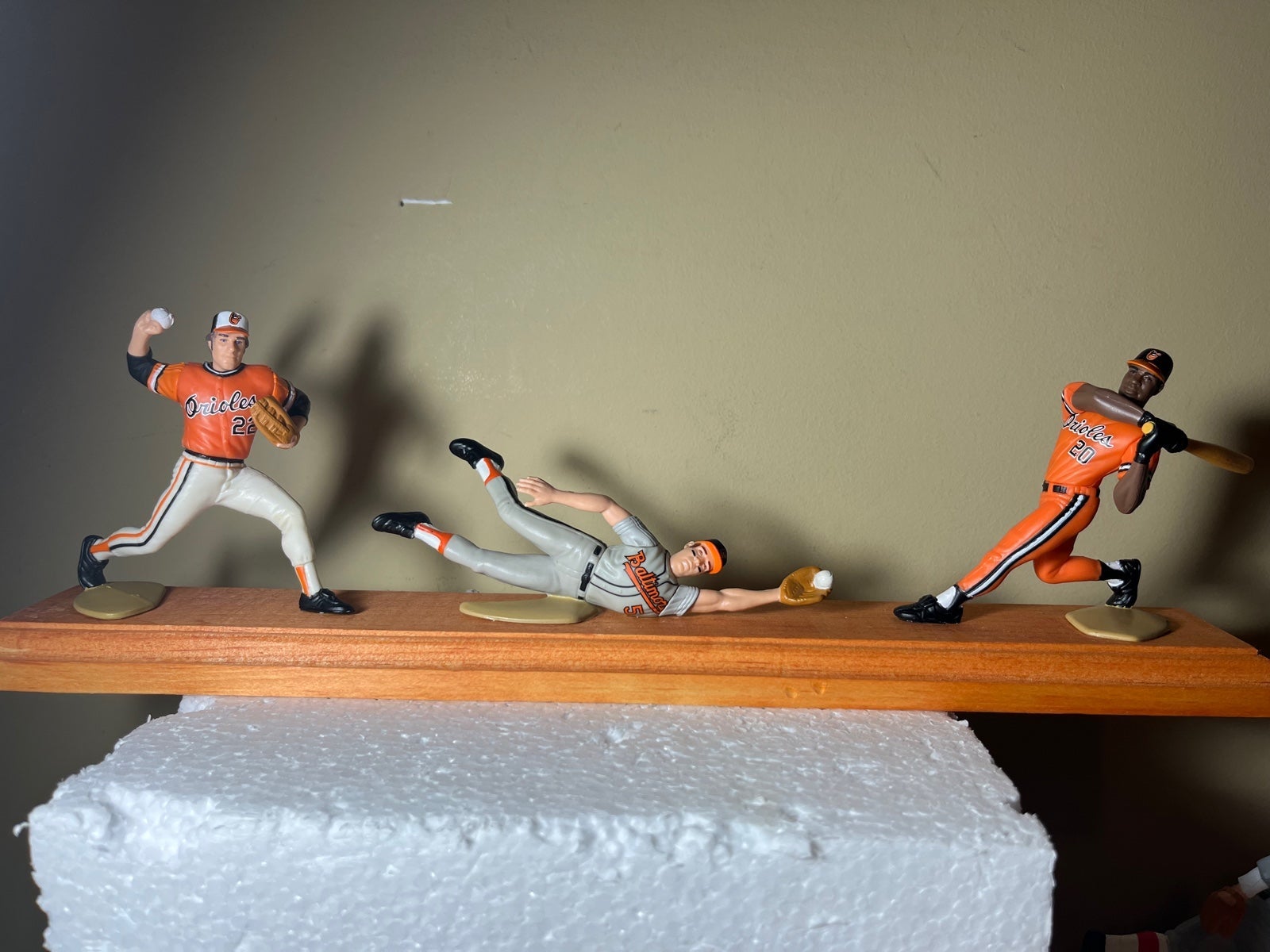 Baltimore Orioles Dynasty Palmer, Brooks, Frank Robinson Plaque Display