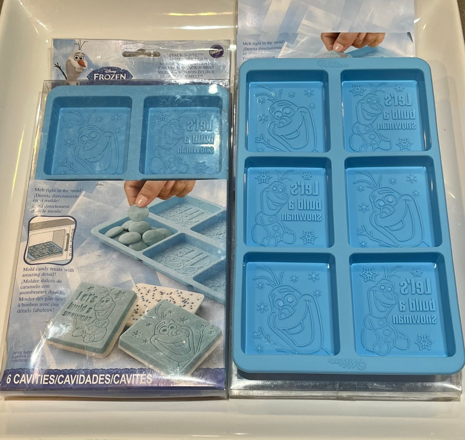 Wilton Disney Frozen 6 cavity Candy Mold