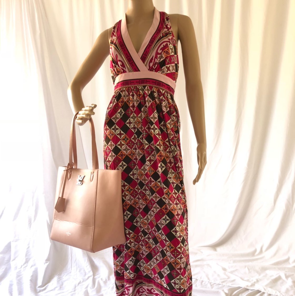 Beautiful Maxi Halter Open back Dress