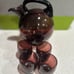Vintage Cambridge Mid Century Modern Amethyst Decanter & 4 Glasses