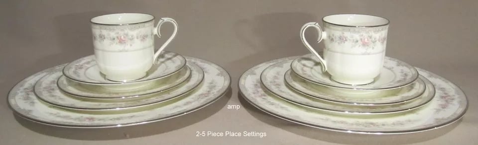 Noritake Shenandoah 9729 Lot of 2 - 5 Piece Place Settings (10 Pieces) PERFECT!