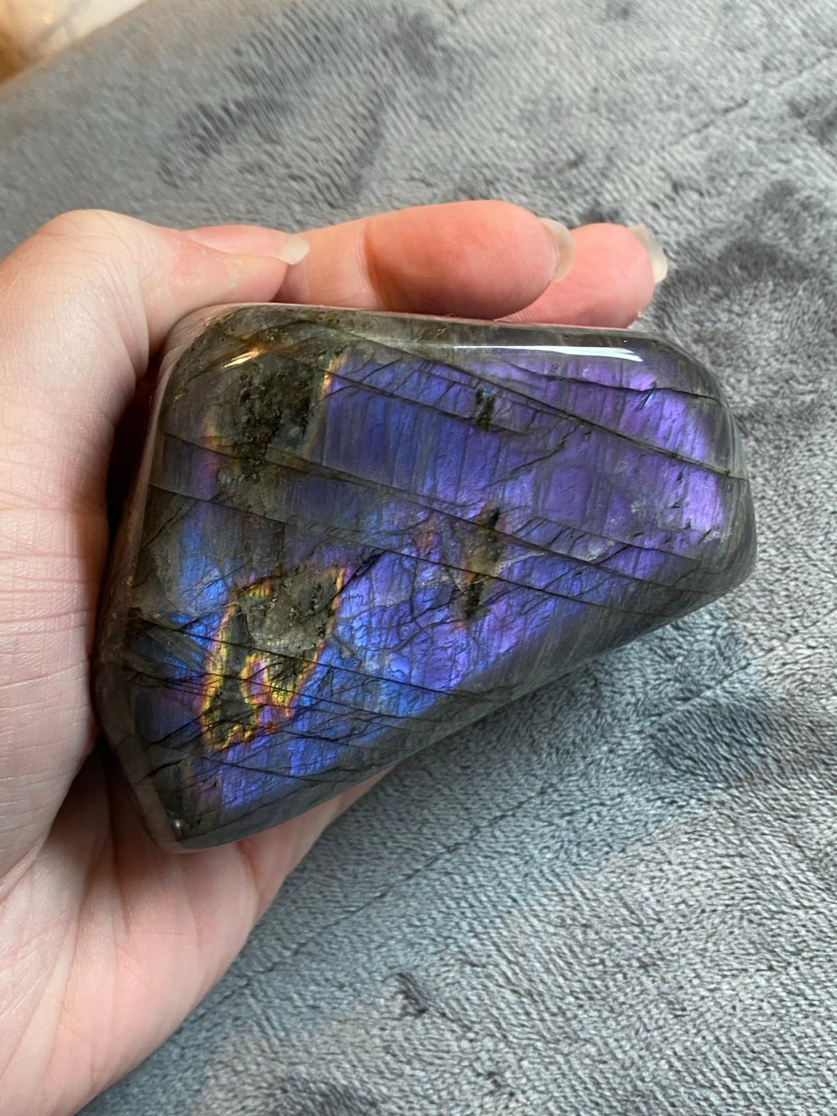 GORGEOUS Labradorite Freeform with Purple Flash