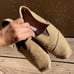 TOMS men’s natural burlap classic shoes