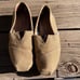 TOMS men’s natural burlap classic shoes
