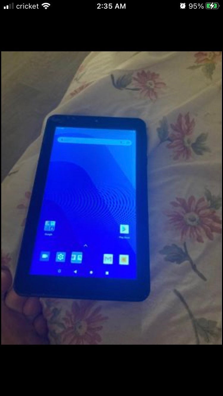 onn tablet 7 size