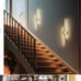 Gold Vanity Lighting Modern Wall Sconce 31Inch 18W Metal Linear Wall Mounted Lam