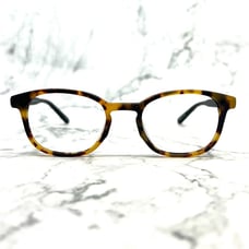 OTIS+GREY OG 20203 Eyeglasses Matte Tortoise Round Full Rim Frames 49-20-140