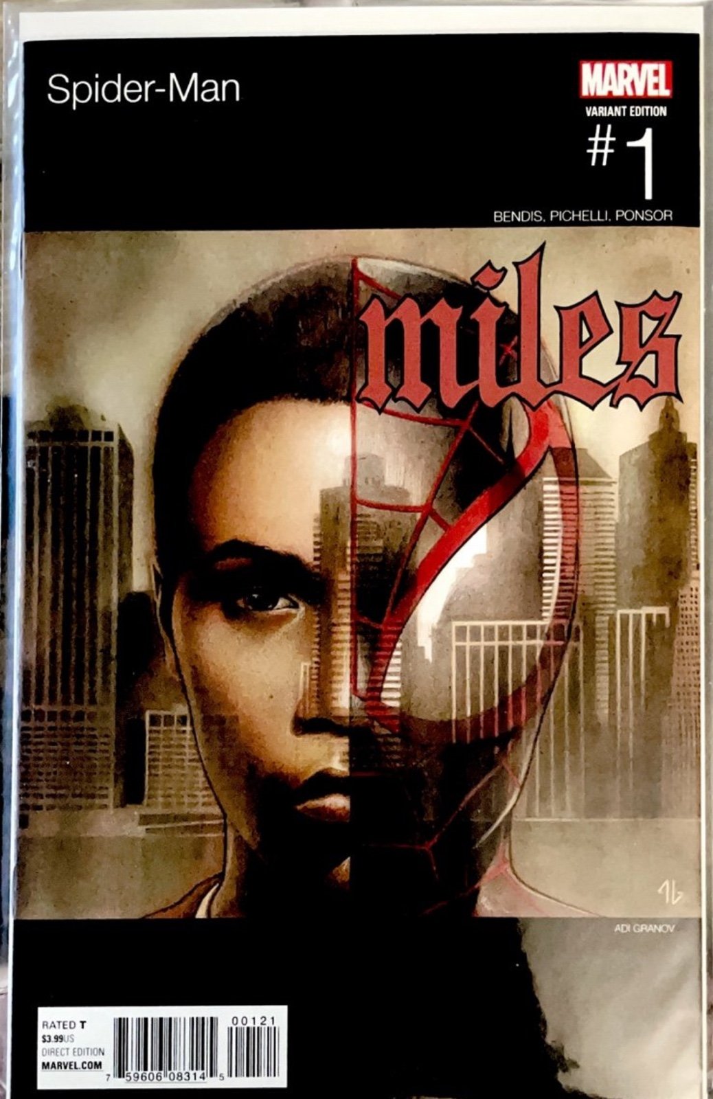Marvel comics Spiderman #1 Hip Hop Variant